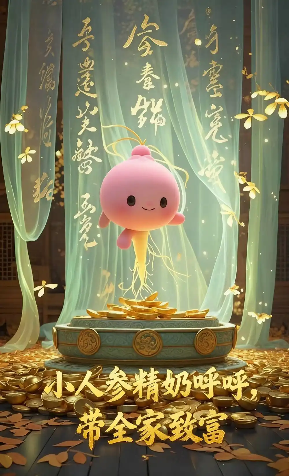 小人参精奶呼呼带全家暴富（58集）海报
