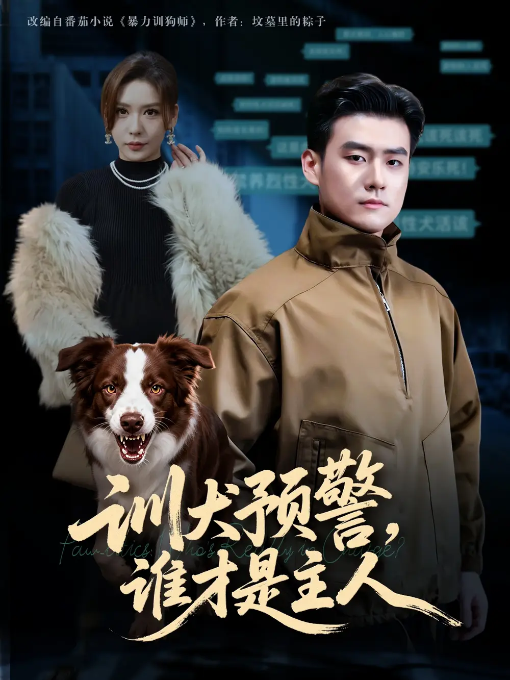 短剧《训犬预警，谁才是主人&我靠听懂狗说话当场打脸黑粉》全集完整版高清免费在线观看